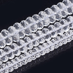Synthetic Quartz Crystal Beads Strands&nbsp;G-S285-15