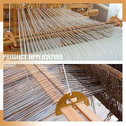 4Pcs Wooden Knitting Loom Holder&nbsp;DIY-BC0015-93
