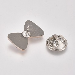 Plastic Safety Brooches&nbsp;JEWB-WH0009-14A