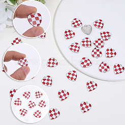 30Pcs Alloy Enamel Pendants&nbsp;ENAM-SC0007-61A