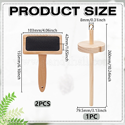 1Pc Wood Spinning Tool&nbsp;AJEW-UN0002-22