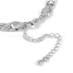 Rack Plating Brass Bracelets for Women&nbsp;BJEW-K244-06C-P