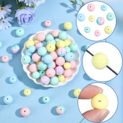 100Pcs Silicone Beads&nbsp;SIL-PA0001-40A