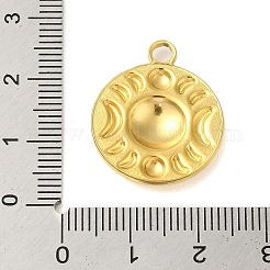 Ion Plating(IP) 304 Stainless Steel Pendants&nbsp;STAS-C104-38G