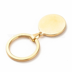 304 Stainless Steel Pendants Keychain&nbsp;KEYC-JKC00314-04