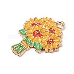 Alloy Enamel Pendants&nbsp;LS-ENAM-I089-02G-02