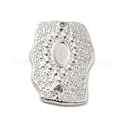 Tarnish Resistant 304 Stainless Steel Pendant Cabochon Settings&nbsp;LS-STAS-I197-004P