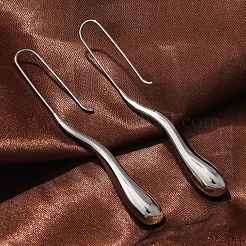 304 Stainless Steel Dangle Earrings&nbsp;EJEW-U048-01P