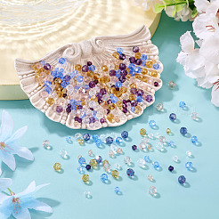 300Pcs 10 Styles Transparent Glass Beads&nbsp;EGLA-TA0013-20