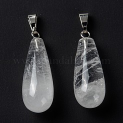 Natural Quartz Crystal Pendants&nbsp;G-F707-16