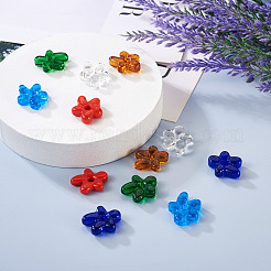 12Pcs 6 Colors Glass Beads&nbsp;GGLA-TA0002-02