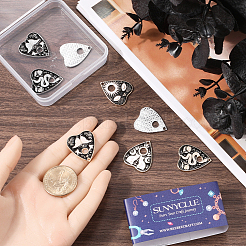 32Pcs 8 Styles Alloy Enamel Pendants&nbsp;ENAM-SC0005-13B