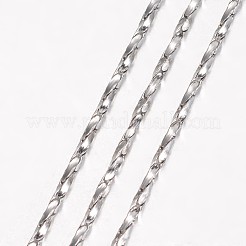 Non-Tarnish 304 Stainless Steel Necklace&nbsp;MAK-K062-06P-1.4mm