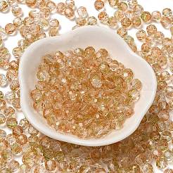 Transparent Colours Glass Round Beads&nbsp;SEED-F006-04A-02
