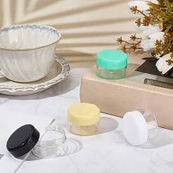 4Pcs 4 Colors Plastic Cream Jars&nbsp;MRMJ-GF0001-76