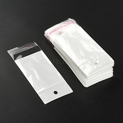 Rectangle OPP Cellophane Bags with Hanging Hole&nbsp;OPC-YW0001-01