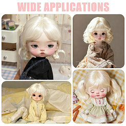 Wool Doll Hairs&nbsp;DIY-WH0622-566D
