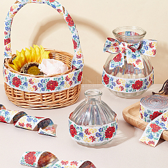 Bohemian Style Polyester Ribbon&nbsp;OCOR-WH0047-46