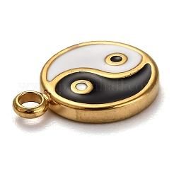 Fashion 304 Stainless Steel Enamel Charms&nbsp;STAS-Z009-10G