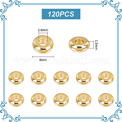 120Pcs Brass Spacer Beads&nbsp;KK-UN0002-36