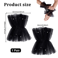 Gauze Lady Tulle Lace Oversleeve&nbsp;AJEW-WH0596-070B