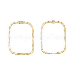 Alloy Open Back Bezel Pendants&nbsp;PALLOY-T085-05LG