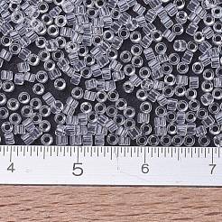 MIYUKIデリカビーズ  シリンダー  日本製シードビーズ  11/0  （db0141)クリスタル  1.3x1.6mm  穴：0.8mm  約2000個/10g&nbsp;X-SEED-J020-DB0141