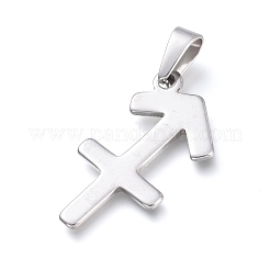 Non-Tarnish 304 Stainless Steel Pendants&nbsp;STAS-L210-06J-P