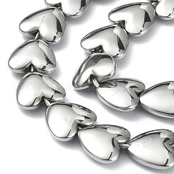 Electroplated Synthetic Non-magnetic Hematite Beads Strands&nbsp;G-C024-04A