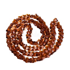 Transparent Glass Beads Strands&nbsp;GLAA-Q118-01A-B09