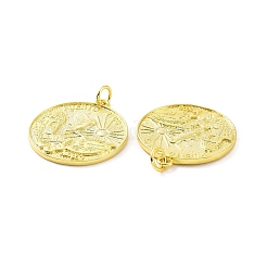 Rack Plating Brass Pendants&nbsp;LS-KK-C008-22G