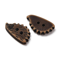 2-Hole Opaque Resin Buttons&nbsp;RE-CBA9412-25