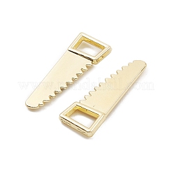 合金ペンダント  長持ちメッキ  鉛フリー＆カドミウムフリー  ツール  ライトゴールド  23.5x9x2mm  穴：3x5.5mm&nbsp;PALLOY-K003-14LG
