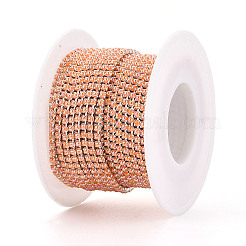 Iron & ABS Imitation Pearl Cup Chains&nbsp;CH-T007-01A-08