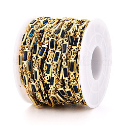 Brass Rectangle Link Chains&nbsp;CHC-N023-03D-G