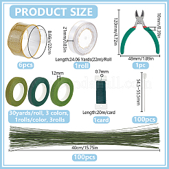 PU Leather with Iron Slap Bracelets&nbsp;DIY-HS0002-63A