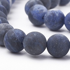 Natural Sodalite Beads Strands&nbsp;G-T106-054