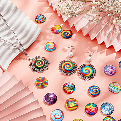 Glass Cabochons&nbsp;GLAA-PH0002-17