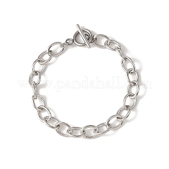 Brass Cable Chains Bracelets for Women&nbsp;BJEW-JB12782
