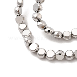 Electroplate Glass Beads Strands&nbsp;EGLA-F166-04A-P