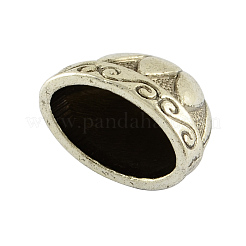 Tibetan Style Alloy Bead Cones&nbsp;TIBE-00748-AS-LF