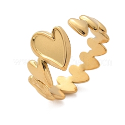 304 Stainless Steel Cuff Rings&nbsp;RJEW-D303-04G