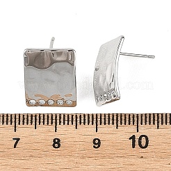 SHEGRACE Brass Stud Earring Findings&nbsp;XGRQ64386-863P