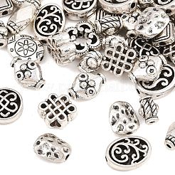 Tibetan Style Alloy Beads&nbsp;FIND-C093-04AS