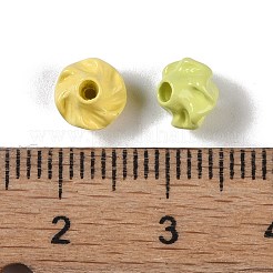 Spray Paint Alloy Beads&nbsp;PALLOY-H145-07