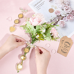 2Pcs Alloy Brooches&nbsp;JEWB-DR00031