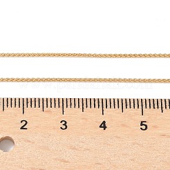 1/20 14K Gold Filled Wheat Chain Necklaces for Women Men&nbsp;NJEW-Z068-12G
