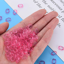 Transparent Acrylic Linking Rings&nbsp;MACR-S373-68-B08