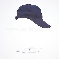 3セット3スタイルの透明アクリル帽子収納ラック  帽子のスタンド  透明  15x15x30.7~40cm  1セット/スタイル&nbsp;ODIS-DC0001-04