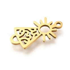 201 Stainless Steel Pendants&nbsp;STAS-R132-08G